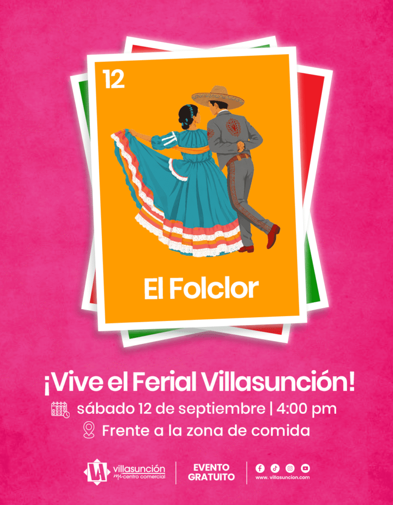 Evento de folclor Vive el Ferial Villasunción en Aguascalientes