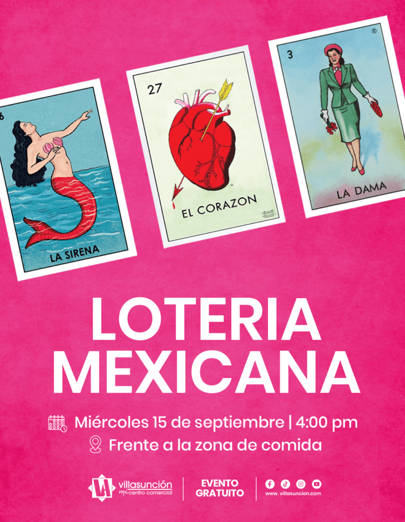 Lotería Mexicana en Villasunción Aguascalientes, septiembre 2026